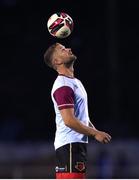 24 September 2021; Dane Massey of Drogheda United during the warm up before the SSE Airtricity League Premier Division match between Waterford and Drogheda United at RSC in Waterford. Photo by Michael P Ryan/Sportsfile