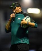 24 September 2021; Connacht forwards coach Dewald Senekal before the United Rugby Championship match between Cardiff Blues and Connacht at Arms Park in Cardifff, Wales. Photo by Ben Evans/Sportsfile