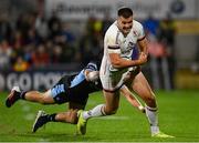 24 September 2021; Jacob Stockdale of Ulster is tackled by Cole Forbes of Glasgow Warriors during the United Rugby Championship match between Ulster and Glasgow Warriors at Kingspan Stadium in Belfast. Photo by Harry Murphy/Sportsfile