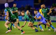 24 September 2021; John Porch of Connacht is tackled by Tomos Williams of Cardiff Blues during the United Rugby Championship match between Cardiff Blues and Connacht at Arms Park in Cardifff, Wales. Photo by Mark Lewis/Sportsfile