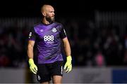 24 September 2021; Shamrock Rovers goalkeeper Alan Mannus during the SSE Airtricity League Premier Division match between St Patrick's Athletic and Shamrock Rovers at Richmond Park in Dublin. Photo by Seb Daly/Sportsfile
