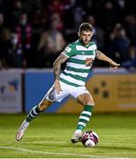 24 September 2021; Lee Grace of Shamrock Rovers during the SSE Airtricity League Premier Division match between St Patrick's Athletic and Shamrock Rovers at Richmond Park in Dublin. Photo by Seb Daly/Sportsfile