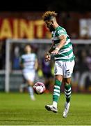 24 September 2021; Barry Cotter of Shamrock Rovers during the SSE Airtricity League Premier Division match between St Patrick's Athletic and Shamrock Rovers at Richmond Park in Dublin. Photo by Seb Daly/Sportsfile