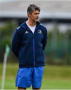 24 September 2021; Leinster provincial talent coach Trevor Hogan during the Development Interprovincial match between Leinster XV and Munster XV at the IRFU High Performance Centre at the Sport Ireland Campus in Dublin. Photo by Brendan Moran/Sportsfile