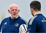 24 September 2021; Leinster lead sub academy athletic development coach Dave Fagan before the Development Interprovincial match between Leinster XV and Munster XV at the IRFU High Performance Centre at the Sport Ireland Campus in Dublin. Photo by Brendan Moran/Sportsfile