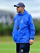24 September 2021; Leinster U20 assistant coach Aaron Dundon before the Development Interprovincial match between Leinster XV and Munster XV at the IRFU High Performance Centre at the Sport Ireland Campus in Dublin. Photo by Brendan Moran/Sportsfile