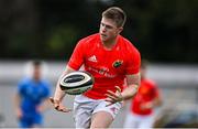 24 September 2021; Patrick Campbell of Munster during the Development Interprovincial match between Leinster XV and Munster XV at the IRFU High Performance Centre at the Sport Ireland Campus in Dublin. Photo by Brendan Moran/Sportsfile