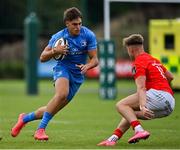 24 September 2021; Aitzol Arenzana-King of Leinster during the Development Interprovincial match between Leinster XV and Munster XV at the IRFU High Performance Centre at the Sport Ireland Campus in Dublin. Photo by Brendan Moran/Sportsfile