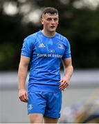 24 September 2021; Fionn Gibbons of Leinster during the Development Interprovincial match between Leinster XV and Munster XV at the IRFU High Performance Centre at the Sport Ireland Campus in Dublin. Photo by Brendan Moran/Sportsfile
