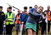 25 September 2021; Abbye Donnelly of Meath during the M. Donnelly GAA All-Ireland Poc Fada finals at Annaverna Mountain in the Cooley Peninsula, Ravensdale, Louth. Photo by Ben McShane/Sportsfile