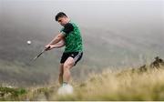 25 September 2021; Cillian Kiely of Offaly during the M. Donnelly GAA All-Ireland Poc Fada finals at Annaverna Mountain in the Cooley Peninsula, Ravensdale, Louth. Photo by Ben McShane/Sportsfile