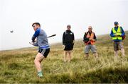 25 September 2021; Tadhg Haran of Galway during the M. Donnelly GAA All-Ireland Poc Fada finals at Annaverna Mountain in the Cooley Peninsula, Ravensdale, Louth. Photo by Ben McShane/Sportsfile