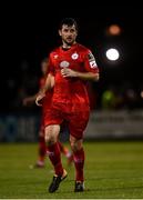 24 September 2021; Ryan Brennan of Shelbourne during the SSE Airtricity League First Division match between Cabinteely and Shelbourne at Stradbrook in Blackrock, Dublin. Photo by David Fitzgerald/Sportsfile