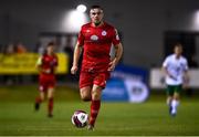 24 September 2021; Georgie Poynton of Shelbourne during the SSE Airtricity League First Division match between Cabinteely and Shelbourne at Stradbrook in Blackrock, Dublin. Photo by David Fitzgerald/Sportsfile