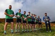 25 September 2021; All participants with winner Colin Ryan of Limerick and the Corn Setanta trophy after the M. Donnelly GAA All-Ireland Poc Fada finals at Annaverna Mountain in the Cooley Peninsula, Ravensdale, Louth. Photo by Ben McShane/Sportsfile