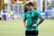 25 September 2021; Ireland Head Coach Adam Griggs before the Rugby World Cup 2022 Europe qualifying tournament match between Ireland and Scotland at Stadio Sergio Lanfranchi in Parma, Italy. Photo by Roberto Bregani/Sportsfile