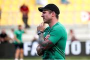 25 September 2021; Ireland Head Coach Adam Griggs before the Rugby World Cup 2022 Europe qualifying tournament match between Ireland and Scotland at Stadio Sergio Lanfranchi in Parma, Italy. Photo by Roberto Bregani/Sportsfile