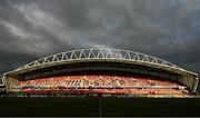 25 September 2021; A general view of Thomond Park in Limerick before the United Rugby Championship match between Munster and Cell C Sharks. Photo by Seb Daly/Sportsfile