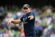 25 September 2021; Leinster backs coach Felipe Contepomi during the United Rugby Championship match between Leinster and Vodacom Bulls at the Aviva Stadium in Dublin. Photo by Harry Murphy/Sportsfile
