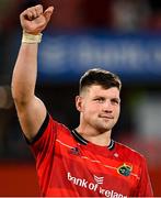 25 September 2021; Fineen Wycherley of Munster after the United Rugby Championship match between Munster and Cell C Sharks at Thomond Park in Limerick. Photo by Seb Daly/Sportsfile