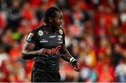 25 September 2021; Yaw Penxe of Cell C Sharks during the United Rugby Championship match between Munster and Cell C Sharks at Thomond Park in Limerick. Photo by Seb Daly/Sportsfile