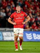 25 September 2021; Gavin Coombes of Munster during the United Rugby Championship match between Munster and Cell C Sharks at Thomond Park in Limerick. Photo by Seb Daly/Sportsfile