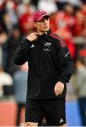 25 September 2021; Munster senior coach Stephen Larkham before the United Rugby Championship match between Munster and Cell C Sharks at Thomond Park in Limerick. Photo by Seb Daly/Sportsfile