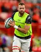 25 September 2021; RG Snyman of Munster before the United Rugby Championship match between Munster and Cell C Sharks at Thomond Park in Limerick. Photo by Seb Daly/Sportsfile