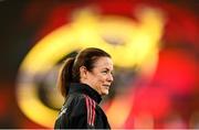 25 September 2021; Munster performance psychologist Caroline Currid before the United Rugby Championship match between Munster and Cell C Sharks at Thomond Park in Limerick. Photo by Seb Daly/Sportsfile