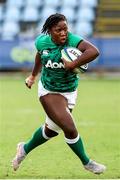 25 September 2021; Linda Djougang of Ireland during the Rugby World Cup 2022 Europe qualifying tournament match between Ireland and Scotland at Stadio Sergio Lanfranchi in Parma, Italy. Photo by Roberto Bregani/Sportsfile