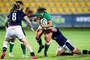 25 September 2021; Lindsay Peat of Ireland during the Rugby World Cup 2022 Europe qualifying tournament match between Ireland and Scotland at Stadio Sergio Lanfranchi in Parma, Italy. Photo by Roberto Bregani/Sportsfile