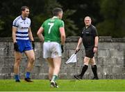 26 September 2021; Linesman John Walker during the Mayo Senior Club Football Championship Group 4 match between Breaffy and The Neale at Breaffy GAA Club in Mayo. Photo by Piaras Ó Mídheach/Sportsfile
