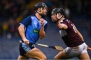 26 September 2021; Mikey Heffernan of Nenagh Éire Óg in action against Dan McCormack of Borris-Ileigh during the Tipperary Senior Hurling Championship Group 4 match between Borris-Ileigh and Nenagh Éire Óg at Semple Stadium in Thurles, Tipperary. Photo by Sam Barnes/Sportsfile