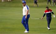 26 September 2021; Shane Lowry of Team Europe during his Sunday singles match against Patrick Cantlay of Team USA at the Ryder Cup 2021 Matches at Whistling Straits in Kohler, Wisconsin, USA. Photo by Tom Russo/Sportsfile