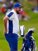 26 September 2021; Shane Lowry of Team Europe before his Sunday singles match against Patrick Cantlay of Team USA at the Ryder Cup 2021 Matches at Whistling Straits in Kohler, Wisconsin, USA. Photo by Tom Russo/Sportsfile