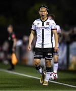 24 September 2021; Han Jeongwoo of Dundalk during the SSE Airtricity League Premier Division match between Dundalk and Sligo Rovers at Oriel Park in Dundalk, Louth. Photo by Ben McShane/Sportsfile