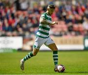 24 September 2021; Lee Grace of Shamrock Rovers during the SSE Airtricity League Premier Division match between St Patrick's Athletic and Shamrock Rovers at Richmond Park in Dublin. Photo by Sam Barnes/Sportsfile