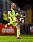 24 September 2021; Finn Harps goalkeeper Gerard Doherty during the SSE Airtricity League Premier Division match between Bohemians and Finn Harps at Dalymount Park in Dublin. Photo by Piaras Ó Mídheach/Sportsfile