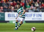 24 September 2021; Ronan Finn of Shamrock Rovers during the SSE Airtricity League Premier Division match between St Patrick's Athletic and Shamrock Rovers at Richmond Park in Dublin. Photo by Sam Barnes/Sportsfile