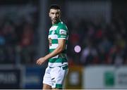 24 September 2021; Danny Mandroiu of Shamrock Rovers during the SSE Airtricity League Premier Division match between St Patrick's Athletic and Shamrock Rovers at Richmond Park in Dublin. Photo by Sam Barnes/Sportsfile