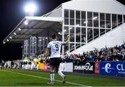 27 September 2021; Patrick Hoban of Dundalk after scoring his side's second goal during the SSE Airtricity League Premier Division match between Dundalk and Bohemians at Oriel Park in Dundalk, Louth. Photo by Ben McShane/Sportsfile