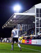 27 September 2021; Patrick Hoban of Dundalk after scoring his side's second goal during the SSE Airtricity League Premier Division match between Dundalk and Bohemians at Oriel Park in Dundalk, Louth. Photo by Ben McShane/Sportsfile