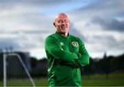 29 September 2021; Republic of Ireland Women's Under-19 head coach Dave Connell at a media event to confirm that their UEFA Women's Under-19 European Championship Qualifying Round games in October will be held in Limerick. Photo by David Fitzgerald/Sportsfile