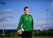 28 September 2021; Orlaith O'Mahony during a Republic of Ireland Women's U17 Media Event at FAI HQ in Abbotstown, Dublin. Photo by David Fitzgerald/Sportsfile