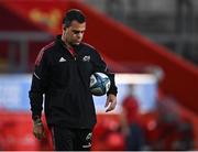 25 September 2021; Munster head coach Johann van Graan before the United Rugby Championship match between Munster and Cell C Sharks at Thomond Park in Limerick. Photo by Piaras Ó Mídheach/Sportsfile