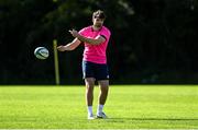 28 September 2021; Harry Byrne during a Leinster Rugby squad training session at UCD in Dublin. Photo by Harry Murphy/Sportsfile