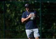 28 September 2021; Elite player development officer Denis Leamy during a Leinster Rugby squad training session at UCD in Dublin. Photo by Harry Murphy/Sportsfile