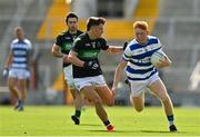 29 August 2021; Jack Cahalane of Castlehaven in action against Kevin O'Donovan during the 2020 Cork County Senior Club Football Championship Final match between between Castlehaven and Nemo Rangers at Páirc Ui Chaoimh in Cork. Photo by Brendan Moran/Sportsfile