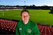 29 September 2021; Republic of Ireland manager Colin O'Brien during a Republic of Ireland Men's U17 squad announcement at Turner's Cross in Cork. Photo by Eóin Noonan/Sportsfile