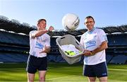 29 September 2021; Your Club Needs you! In attendance at the launch of the 2021 Beko Club Champion are former Meath and Skyrne footballer Trevor Giles and former Wexford and Faythe Harriers hurler Larry O’Gorman, who both won their respective 1996 All-Ireland Finals. The 2021 Beko Club Champion is a competition to reward and celebrate local GAA club heroes who go above and beyond to help their local club. The launch took place at Croke Park in Dublin. For more information visit leinstergaa.ie/beko-club-champion/. Photo by Sam Barnes/Sportsfile